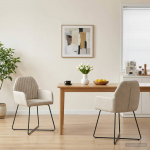 S&ouml;&ouml;gitoa Toolid 2 pcs Samet Kreemjas 55 x 50 x 84 cm