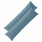 Diivanipadi 2 tk ALMELO sinine 40 x 145 cm manchester
