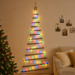 Rippuv j&otilde;ulupuu 180 cm 100 LED-i Mitmev&auml;rviline