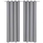Pimendavad kardinad 2 tk metall&ouml;&ouml;sidega 135 x 175 cm, hall