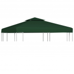 Varikatuse asenduskate 310 g / m&sup2;, roheline, 3 x 3 m