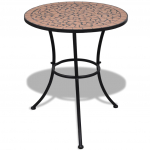 Bistroolaud, terrakota, 60 cm, mosaiik