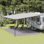 Telgimatt, antratsiithall ja valge, 400x800 cm, HDPE