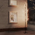 Kirsi&otilde;itega LED-puu, soe valge, 368 ledi, 300 cm