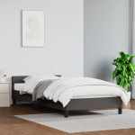 Voodiraam peatsiga ilma madratsita hall 80x200 cm