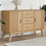 Puhvetkapp "olden", pruun, 114 x 43 x 73,5 cm, m&auml;nnipuit