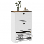 KINGARIIUL BODO VALGE JA PRUUN 80X35X118 CM