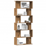 RAAMATUKAPP ARTISAN OAK 80X24X192 CM ENGINEERED WOOD