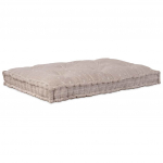 Modulaarne diivan helepruun 120 x 80 x 12 cm kangas