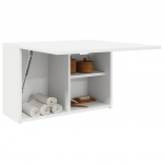 Vannitoa seinakapp, valge, 60 x 25 x 40 cm, tehispuit