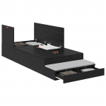 Unepood black oak 75x190 cm