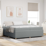 Voodiraam madratsiga Helehall 200 x 200 cm kangas