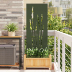Aia privaatsuse kate oliiviroheline 50 x 140 cm k&uuml;lmpruun teras