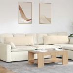 Diivanipadjad 2 tk beež 120 x 40 cm kangas
