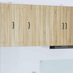 K&ouml;&ouml;gikapp riiuliga uksega sonoma tamm 50 x 31 x 80 cm tehispuit