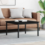 Kohvilaud must tamm 80 x 80 x 45 cm tehispuit