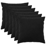 Diivanipadi 6 tk HEERLEN must 80 x 80 cm boucl&eacute;
