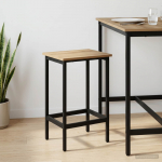Baaritool Artisan tamm 40 x 32 x 64 cm Tehispuit