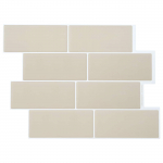 Subway plaat 50 pcs Beež 29 x 21 cm Pol&uuml;uretaan ja PET