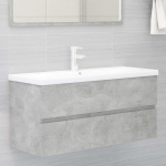 Valamukapp, betoonhall, 100 x 38,5 x 45 cm puitlaastplaat