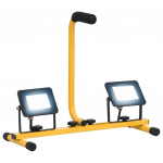 K&auml;epidemega LED-prožektor 2x20 W, k&uuml;lm valge