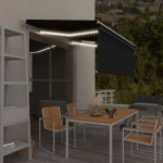 K&auml;sitsi sisset&otilde;mmatav varikatus ruloo&led, 3,5x2,5m, antratsiit