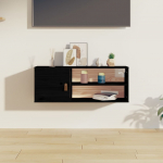 Seinakapp, must, 80 x 30 x 30 cm, m&auml;nnipuit