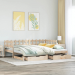 Diivanvoodi v&auml;ljat&otilde;mmatava osaga, madratsita, 80x200 cm