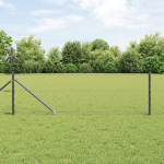 KUUSNURKNE TARA HALL 0.6X50 M TERAS, TARA POSTID KINNITUSNURGAGA 13 TK &Oslash;32 MM 80 CM GALVANISEERITUD TERAS