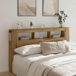 LED-peats Artisan Oak 180x18,5x103,5 cm Engineered Wood