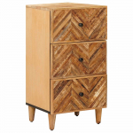 Ladustamiskapid Pruun 40 x 33,5 x 75 cm Tugev mango puu