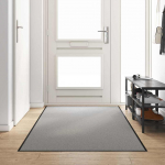 Uksematt muu hall ja must 120 x 250 cm pol&uuml;prop&uuml;leen ja vin&uuml;&uuml;l