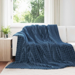 Pleedi pleed tumesinine 240 x 220 cm fliis