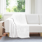 Pleedi pleed valge 130 x 150 cm fliis