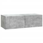 Rippuv TV kapp Betoonhall 98 x 41 x 30 cm Tehispuit