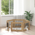 Koerav&auml;rav koos aluspuudega 6 pcs Artisan tamm 80 x 60 cm