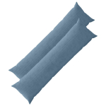 Diivanipadi 2 tk HEERLEN sinine 40 x 145 cm manchester