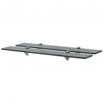 Seinariiulid 2 tk klaasist 70 x 20 cm 8 mm