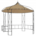 Varikatus 300 x 290 cm, pruunikashall, &uuml;mmargune