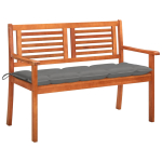 2-kohaline aiapink padjaga, 120 cm, eukal&uuml;ptipuit