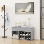 Jalatsipink, betoonhall, 80 x 30 x 45 cm, tehispuit