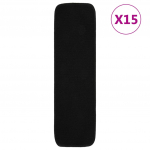 Libisemisvastased trepimatid 15 tk 75x20 cm must ristk&uuml;lik