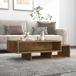 Diivanilaud, suitsutatud tamm, 105 x 55 x 32cm, tehispuit