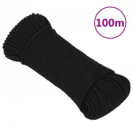 T&ouml;&ouml;k&ouml;is, must, 5 mm, 100 m, pol&uuml;ester