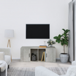 Telerikapp, betoonhall, 100 x 35 x 40 cm, tehispuit
