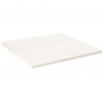 Lauaplaat, valge, 80 x 80 x 2,5 cm, m&auml;nnipuit, kandiline