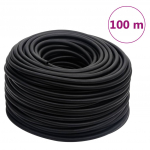 H&uuml;briid &otilde;huvoolik, must, 0,6" 100 m, kumm ja PVC
