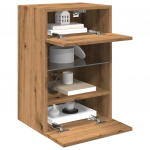 TV SEINAKAPID LED VALGUSTITEGA 2 TK ARTISAN OAK 40X30X60,5 CM