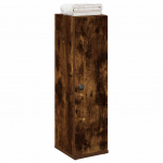 Vannitoakapp rullihoidjaga, suitsutatud tamm, 20,5x22x72 cm