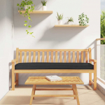 Palleti padi Must 200 x 40 x 8 cm Oxfordi kangas